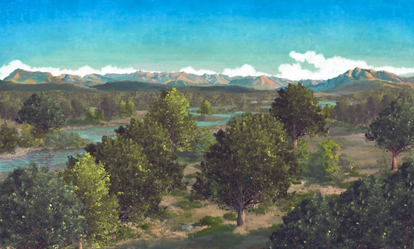 warm period landscape